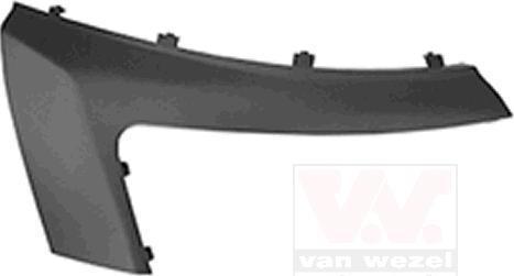 Van Wezel 1612582 облицовка, бампер на PEUGEOT EXPERT Tepee (VF3V_)