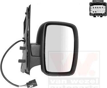 Van Wezel 1612808 наружное зеркало на PEUGEOT EXPERT Tepee (VF3V_)