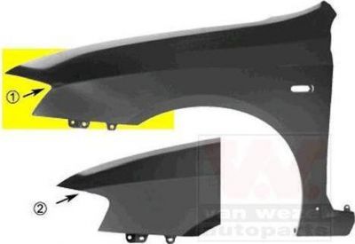 Van Wezel 1625655 крыло на FIAT STILO (192)