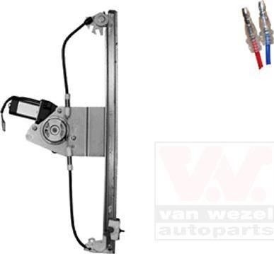 Van Wezel 1638264 подъемное устройство для окон на OPEL COMBO Tour (X12)