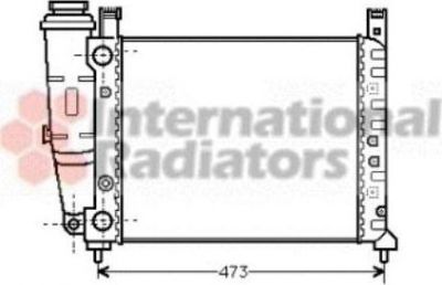 Van Wezel 17002047 радиатор, охлаждение двигателя на FIAT REGATA (138)
