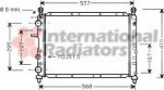 Van Wezel 17002109 радиатор, охлаждение двигателя на FIAT TEMPRA (159)