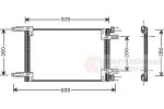 Van Wezel 17005248 конденсатор, кондиционер на FIAT DOBLO Cargo (223)