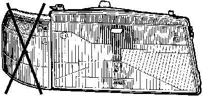 Van Wezel 1735951 основная фара на FIAT UNO (146A/E)