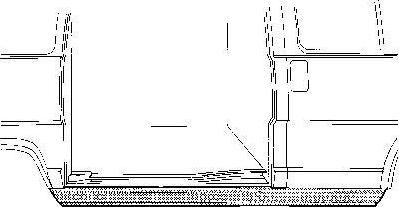 Van Wezel 1745110 боковина на FIAT DUCATO Panorama (280)