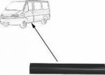 Van Wezel 1747102 накладка порога на PEUGEOT BOXER фургон (230L)