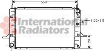 Van Wezel 18002139 радиатор, охлаждение двигателя на FORD SIERRA (GBG, GB4)