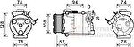 Van Wezel 1800K482 компрессор, кондиционер на FORD GRAND C-MAX (DXA/CB7, DXA/CEU)
