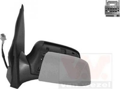 Van Wezel 1806827 наружное зеркало на FORD FIESTA V (JH_, JD_)