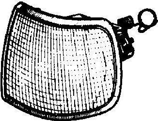 Van Wezel 1824902 фонарь указателя поворота на FORD SIERRA (GBG, GB4)