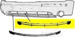 Van Wezel 1828590 решетка вентилятора, буфер на FORD MONDEO III седан (B4Y)