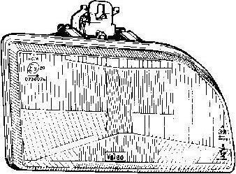 Van Wezel 1837942 основная фара на FORD FIESTA фургон (FVD)