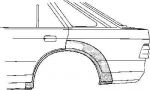 Van Wezel 1844148 боковина на FORD ORION II (AFF)