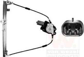 Van Wezel 1854263 подъемное устройство для окон на FORD ESCORT VII седан (GAL, AFL)