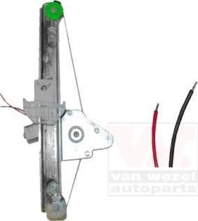 Van Wezel 1858266 подъемное устройство для окон на FORD FOCUS (DAW, DBW)