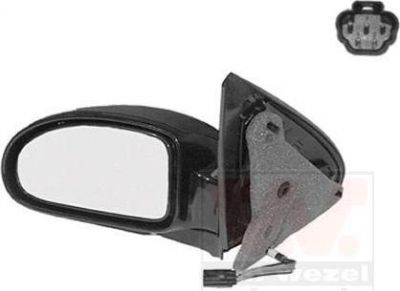 Van Wezel 1858807 наружное зеркало на FORD FOCUS (DAW, DBW)