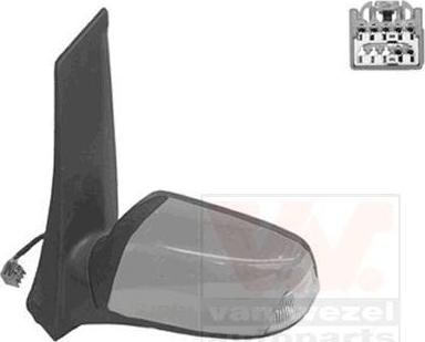 Van Wezel 1862827 наружное зеркало на FORD C-MAX (DM2)