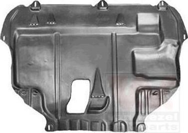 Van Wezel 1863703 изоляция моторного отделения на FORD FOCUS II седан (DA_)