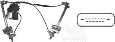 Van Wezel 1867268 подъемное устройство для окон на FORD GALAXY (WGR)