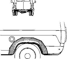 Van Wezel 1893145 боковина на FORD TRANSIT автобус (V_ _)