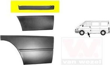 Van Wezel 1895271 дверь, кузов на FORD TRANSIT c бортовой платформой/ходовая часть (E_ _)