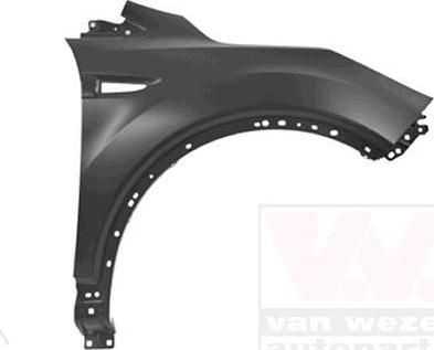 Van Wezel 1906658 крыло на FORD KUGA II (DM2)