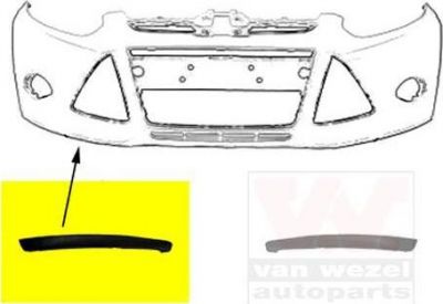 Van Wezel 1945502 спойлер на FORD FOCUS III седан