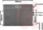 Van Wezel 21005045 конденсатор, кондиционер на JEEP GRAND CHEROKEE III (WH, WK)