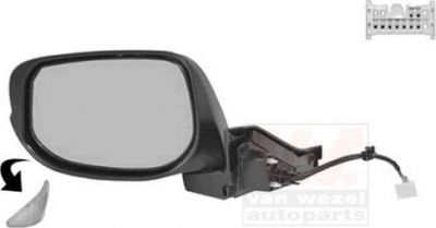 Van Wezel 2511817 наружное зеркало на HONDA INSIGHT (ZE_)