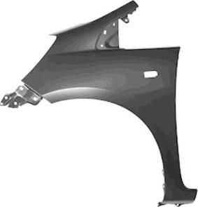 Van Wezel 2545655 крыло на HONDA FIT III (GE)