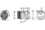 Van Wezel 2700K133 компрессор, кондиционер на MAZDA 323 F V (BA)