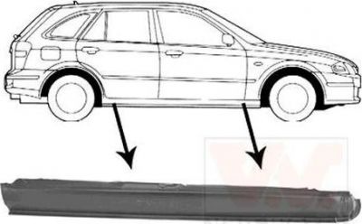 Van Wezel 2732104 накладка порога на MAZDA 323 S VI (BJ)