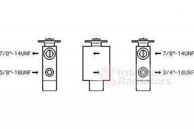 Van Wezel 30001101 расширительный клапан, кондиционер на MERCEDES-BENZ S-CLASS купе (C126)