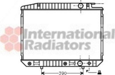 Van Wezel 30002070 радиатор, охлаждение двигателя на MERCEDES-BENZ S-CLASS купе (C126)