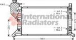 Van Wezel 30002343 радиатор, охлаждение двигателя на MERCEDES-BENZ SPRINTER 4-t фургон (904)