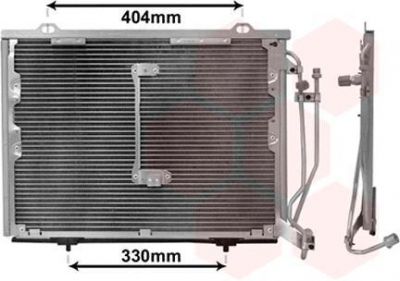 Van Wezel 30005245 конденсатор, кондиционер на MERCEDES-BENZ CLK (C208)