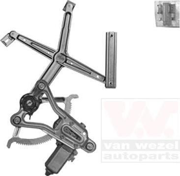 Van Wezel 3024262 подъемное устройство для окон на MERCEDES-BENZ 190 (W201)