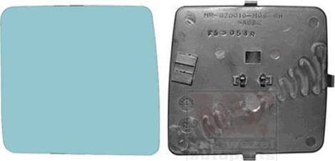 Van Wezel 3024832 зеркальное стекло, наружное зеркало на MERCEDES-BENZ 190 (W201)