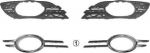 Van Wezel 3043598 облицовка, бампер на MERCEDES-BENZ E-CLASS (W211)