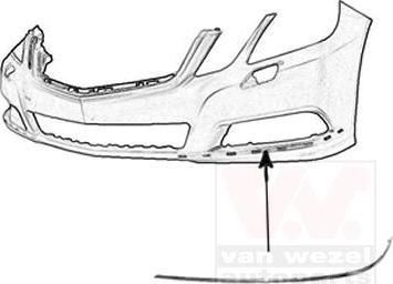 Van Wezel 3044581 облицовка, бампер на MERCEDES-BENZ E-CLASS (W212)