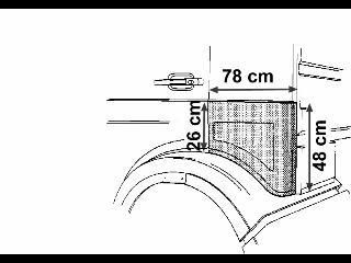 Van Wezel 3062134 боковина на MERCEDES-BENZ NG