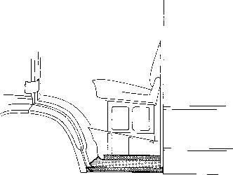 Van Wezel 3070102 накладка порога на MERCEDES-BENZ T1 фургон (601)