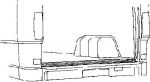 Van Wezel 3070236 днище кузова, багажник / помещения для груза на MERCEDES-BENZ T1 фургон (602)