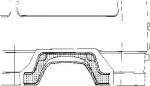 Van Wezel 3070445 колесная ниша на MERCEDES-BENZ T1 фургон (602)