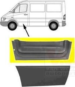 Van Wezel 3075272 дверь, кузов на VW LT 28-46 II c бортовой платформой/ходовая часть (2DC, 2DF, 2