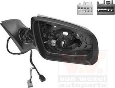 Van Wezel 3091858U наружное зеркало на MERCEDES-BENZ C-CLASS (W204)