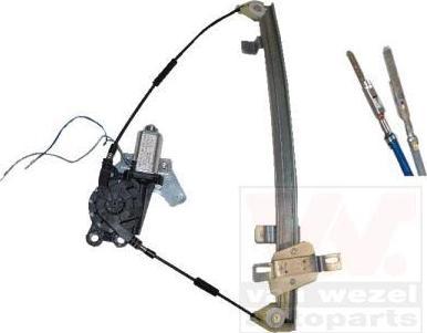 Van Wezel 3319263 подъемное устройство для окон на NISSAN ALMERA II Hatchback (N16)