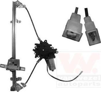 Van Wezel 3347262 подъемное устройство для окон на NISSAN PRIMERA (P10)