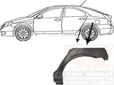 Van Wezel 3352147 боковина на NISSAN PRIMERA (P12)