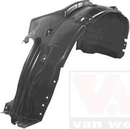 Van Wezel 3368434 обшивка, колесная ниша на NISSAN X-TRAIL (T31)